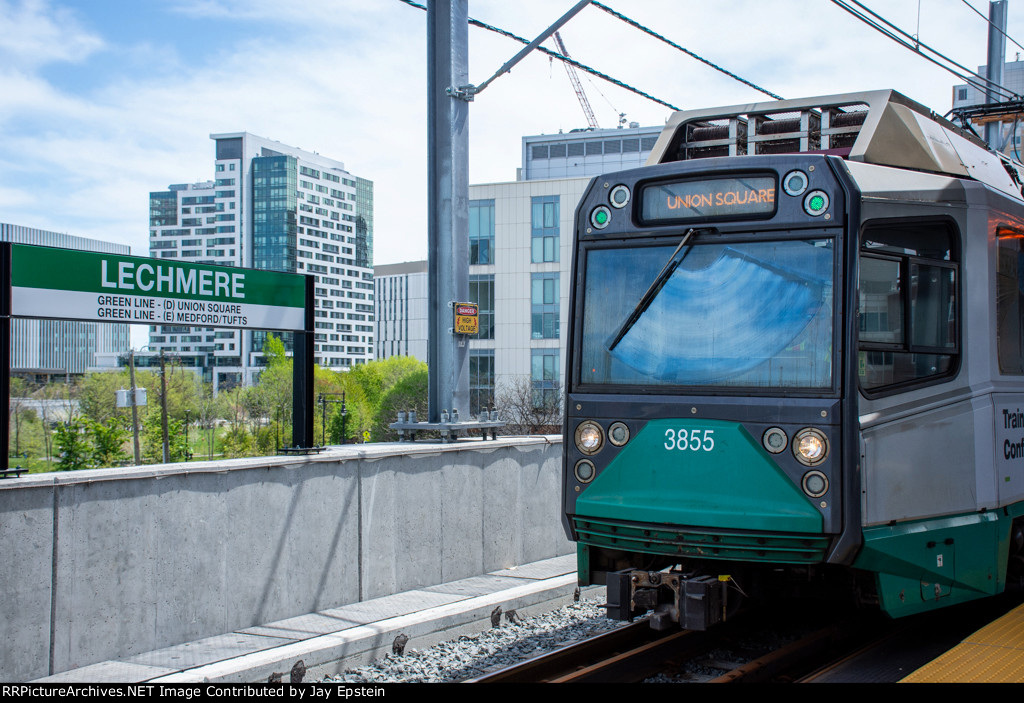 Type 8 at the new Lechmere Station